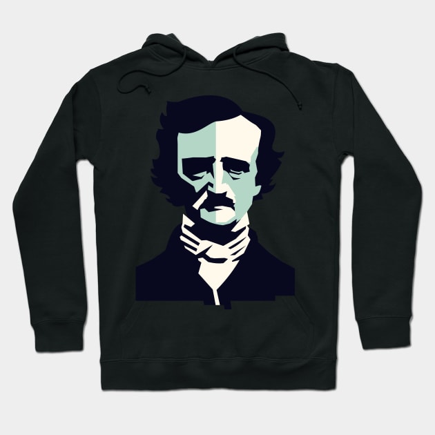 Edgar Allan Poe Hoodie by PCB1981